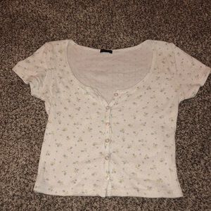 brandy melville flower top